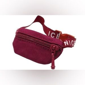 Labubu Maroon Mini Belt Bag